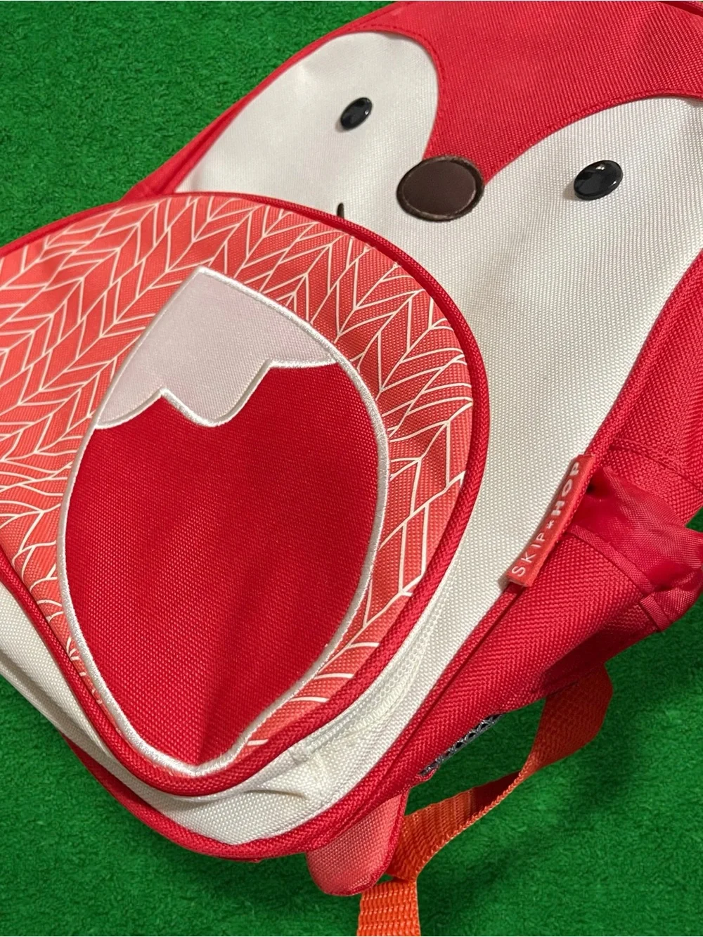 Skip Hop Zoo Little Kid Toddler Backpack Ferguson Fox Red Cream Cute PreK Bag
